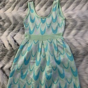 WOW Couture Fit and Flare Neon Dress